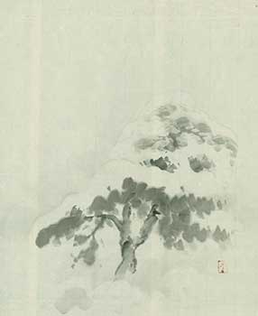 [Japanese Artist] - [Pine Trees Covered in Snow]