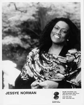 Jessye Norman; Christian Steiner (Photographer); Shaw Concerts, Inc - Portrait of Opera Soprano Jessye Norman