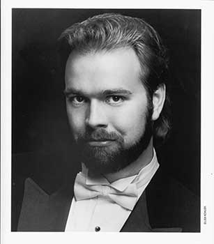 Item #19-5163 Portrait of opera baritone David Okerlund. David Okerlund, Lisa Kohler, Photographer