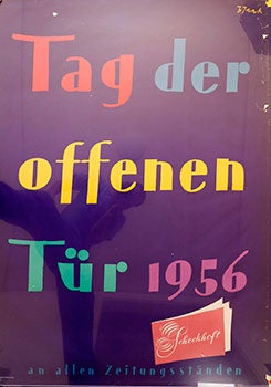 Item #19-5398 Tag Der Offenen Tur, 1956. Richard Blank, artist