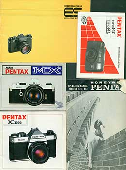 Item #19-5558 Honeywell Pentax manuals for the ES and H3v / H1a + Asahi Pentax manuals for the...