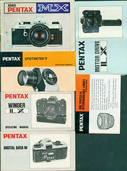 Pentax - Pentax Manuals for the Smc Pentax-Fa Interchangeable Lenses, Motor Drive LX, Spotmeter V, Digital Data M, Winder LX, and the Pentax MX Camera