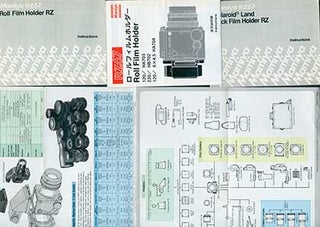 Item #19-5603 Mamiya RZ67 instruction manuals for Polaroid Land Pack Film Holder RZ, Roll Film...