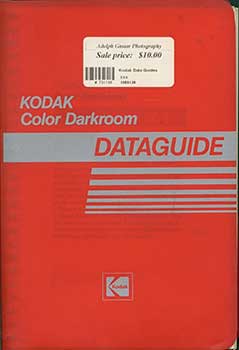 Item #19-5727 Kodak Color Darkroom Dataguide (R-19). Kodak