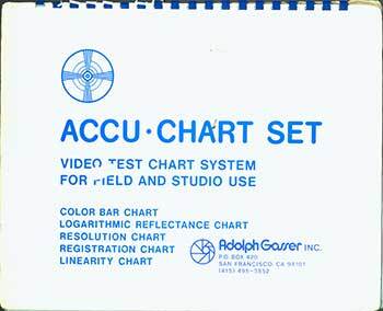 ACCU Chart Set: Video Test Chart System for Field and Studio Use ...