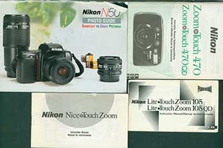 Item #19-5846 Nikon instruction manuals for the Zoom Touch 470/Zoom Touch 470QD, Nikon Lite Touch...