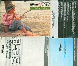 Item #19-5848 Nikon instruction manuals for Macro Speedlight SB-21, Accessories for TTL Multiple...