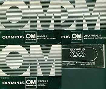 Olympus Optical Co., Olympus Camera Corporation (Tokyo) - Olympus Om System Instruction Manuals for Quick Auto 310, Winder 1, Winder 2, and Olympus Xa3