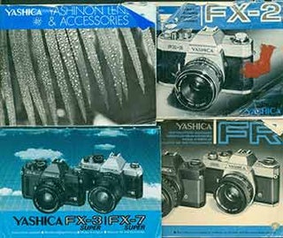 Item #19-5854 Instruction manuals for Yashica FR, Yashica FX-2, Yashica FX-3/FX-7, Yashica Lens &...