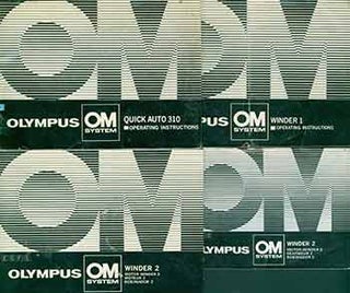 Item #19-5857 Olympus OM System instruction manuals for Quick Auto 310, Winder 1, Winder 2, and...