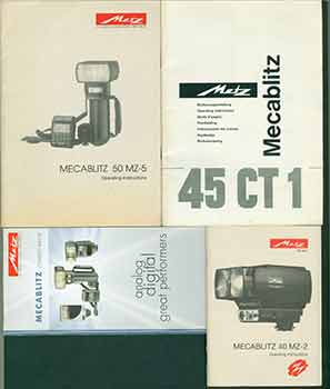 Item #19-5910 Metz operating instructions for Mecablitz 40 MZ-2, Mecablitz 50 MZ-5, Mecablitz 45...