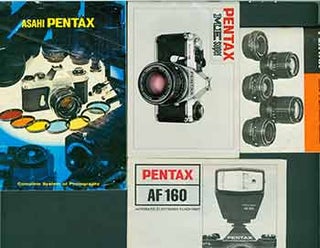 Item #19-5913 Pentax instruction manual for the Pentax ME Super, Pentax AF 160, Pentax SMC...