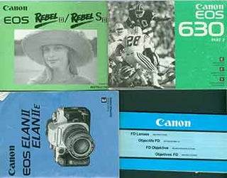 Item #19-5918 Canon instruction manuals for the Canon EOS 630 part 2, Canon EOS Elan II/Elan IIE,...