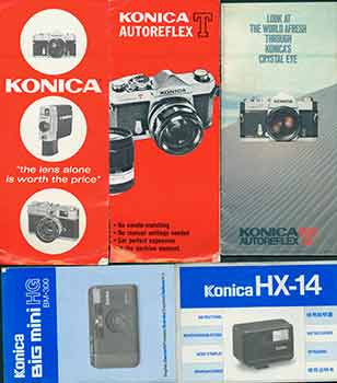 Item #19-5928 Konica manuals for the HX-14 and the Big Mini HG BM-300 + three Konica brochures:...