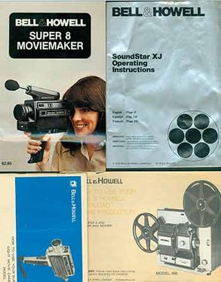 Item #19-5955 Bell & Howell instruction manuals for SoundStar XJ, Super Eight Movie Camera Model...