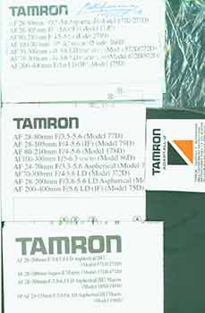 Item #19-5960 Tamron instruction manuals for AF 28-200mm f/3.8-5.6 LD (Model 571D/271D)...