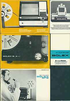 Bolex - Bolex Instruction Manuals for the 18-3 Duo, Sp8 Super 8 Sound Projector, V180 Duo, 8mm Film Splicer, and Adhesive Tape Splicer for Super 8 Films