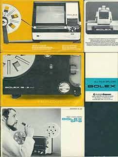 Item #19-5982 Bolex instruction manuals for the 18-3 Duo, SP8 Super 8 Sound Projector, V180 Duo,...