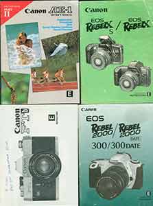 Canon - Canon Instruction Manuals for Ae-1 (Part II), Ftb, Eos Rebel 2000 300/300date and Eos Rebelx / Rebelx S.