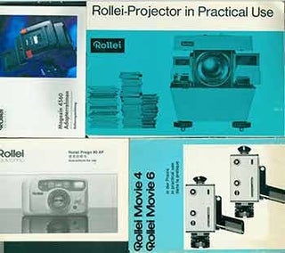 Item #19-6009 Rollei instruction manuals for Rollei Movie 4 Movie 6, Rollei-Projector in...