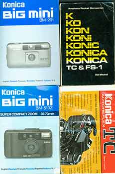 Konica - Konica Manuals for the Konica Autoreflex Tc, Konica Big Mini Bm-201, Konica Big Mini Bm-510z, and Konica Tc & Fs-1