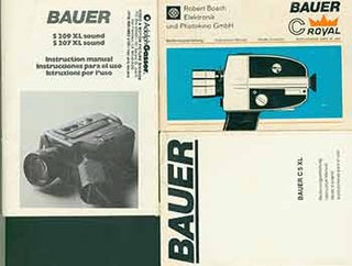 Item #19-6022 Bauer instruction manuals for Bauer C 5 XL, Bauer S 209 XL sound S 207 XL sound,...