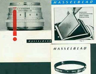 Item #19-6024 Hasselblad instructions for Hasselblad Interchangeable Focusing Screen, Hasselblad...
