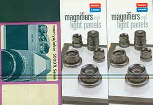 Item #19-6030 Mamiya Instruction manuals for Mamiya/Sekar 500DTL Series and Magnifiers and Light...