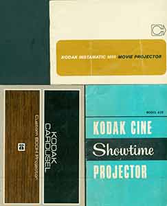 Item #19-6032 Kodak instruction manuals for Model A20 Showtime Projector, Carousel Custom 800H...