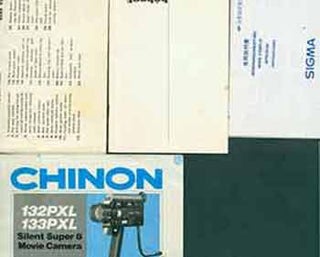 Item #19-6046 Instruction manuals for Sigma MF Zoom Lens, Hahnel Movie Editor, Chinon...