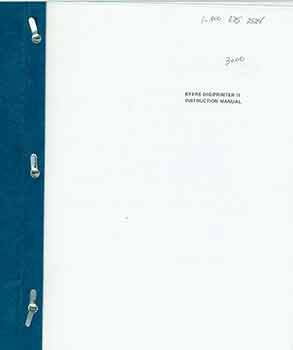 Item #19-6118 Byers Digiprinter II instruction manual. Byers Industries, OR Portland