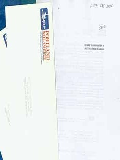 Item #19-6120 Byers Digiprinter II instruction manual. Byers Industries, OR Portland