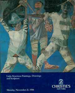 Item #19-6189 Important Latin American Paintings, Drawings, Sculpture. November 21, 1988. Sale # “GABRIELA-6716.” Lots 1 - 226. Christie’s, New York.