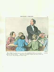 Daumier, Honor (1808-1879) - Monsieu Adolphe Chamouillard, Vous Vous Montrerez Donc Perpetuellement Difficile Pour la Nourriture (Monsieur Adolphe Chamouillard, You Are As Fussy As Ever About Your Food)... 