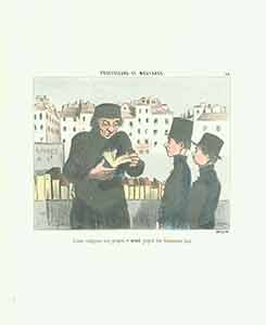 Daumier, Honor (1808-1879) - Vous Voyez, Monsieur, L'Ordre le Plus Parfait Regne Dans Mon Etablissement (Pupils Are So Clean They Even 'Wash' [French Slang for 'Flog'] Their Latin Dictionaries)... 