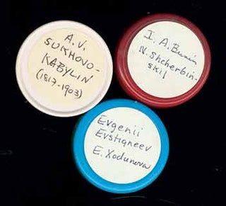 Item #19-6702 Three rolls of microfilm labeled A. V. Sukovo Kabylin, N. Shcherbinskil, and...