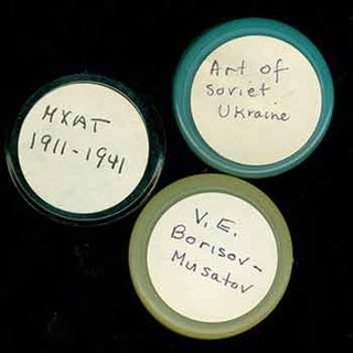 Item #19-6718 Three rolls of microfilm labeled V. E. Borisov - Musatov, MXAT 1911-1941, Art of...