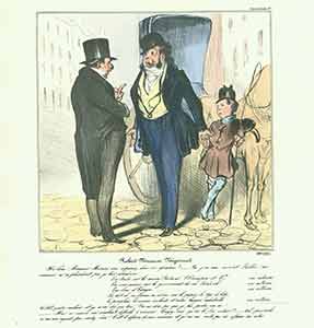 Item #19-6788 “Robert Macaire Negociant (Robert Macaire Merchant)...” from Caricaturana: Robert Macaire Series, 1836-1838. Plate No. 27. Honoré Daumier.