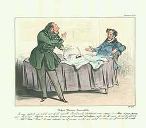 Item #19-6794 “Robert Macaire Journaliste (Robert Macaire Journalist)...” from Caricaturana: Robert Macaire Series, 1836-1838. Plate No. 33. Honoré Daumier.