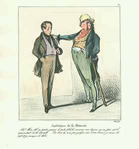 Daumier, Honor (1808-1879) - Exploitation de la Paternite (Trading on Filial Duty). 