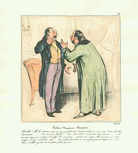 Item #19-6811 “Robert Macaire Dentiste (Robert Macaire Dentist)...” from Caricaturana: Robert Macaire Series, 1836-1838. Plate No. 57. Honoré Daumier.