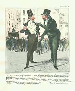 Item #19-6824 “[Robert Macaire homeopathe] -- Le public, mon cher, le public est stupide ( [Robert Macaire Homeopath] -- The public, my friend, the public is stupid)...” from Caricaturana: Robert Macaire Series, 1836-1838. Plate No. 70. Honoré Daumier.