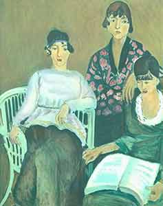 Item #19-6879 Color reproduction of The Three Sisters (1915). Henri Matisse