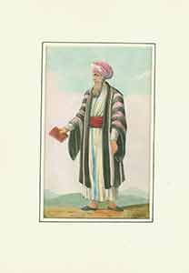 Item #19-6895 Cheick AlIslam, High Priest of Persia, stone engraving by C. Hullmandel after by Sweback. Sweback, C. Hullmandel, after, engrav.
