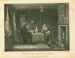 Item #19-6969 “Christian Family Altar: Engraved expressly for the Christian Family Magazine...