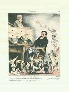 Item #19-6980 “Le medecin (The doctor)...” from the series l’Imagination, plate no. 48....