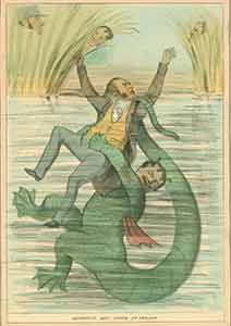 Item #19-7353 “Drowning Men Catch At Straws.”. Unknown.