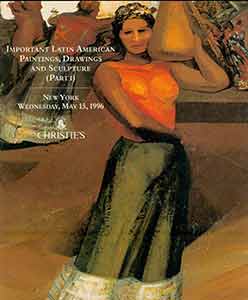 Item #19-7393 Important Latin American Paintings, Drawings and Sculpture (Part I). May 15, 1996. Sale #8422. Lot #s 1 to 59. Christie’s, New York.