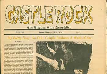 Item #19-7579 Castle Rock The Stephen King Newsletter. April, 1989. Vol 5, No 4. Inc Castle Rock Press.