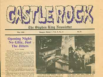 Castle Rock Press, Inc - Castle Rock the Stephen King Newsletter. May, 1989. Vol 5, No 5